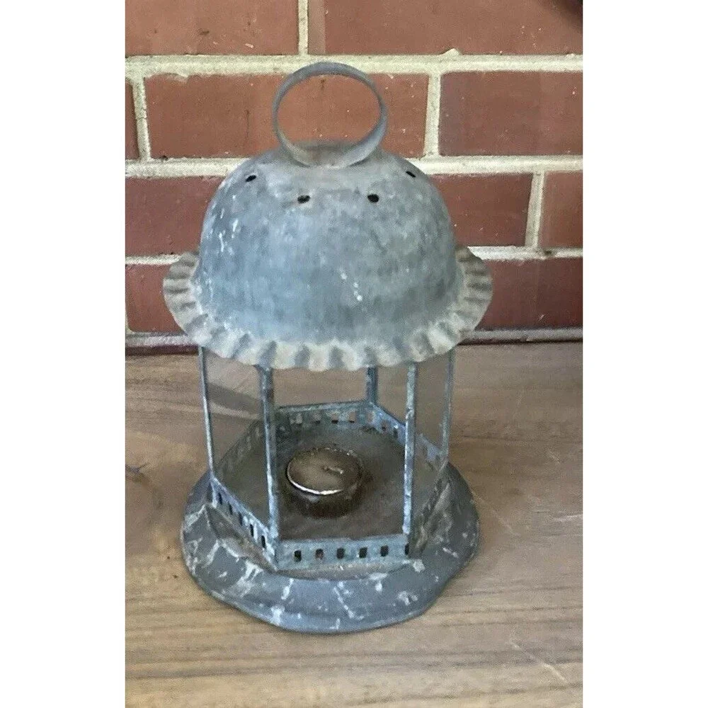 Wedding Candle Holder Lantern Rustic Home Decor Tea Light Pillar Outdoor Garden